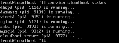 Centos7系统部署cloudboot-622