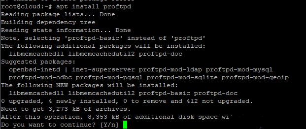 Ubuntu18.04系统中如何安装proftp02