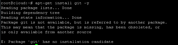Ubuntu16.04安装git提示错误如何解决20