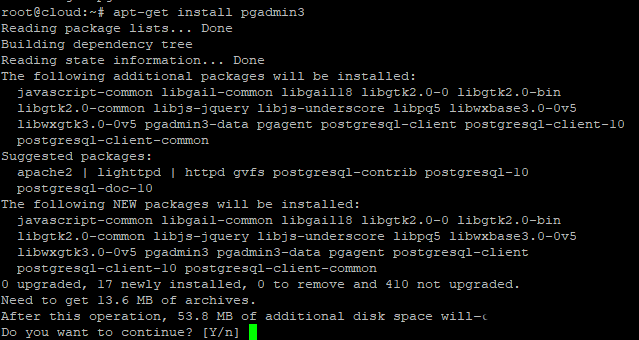Ubuntu18.04系统中如何安装pgadmin-172