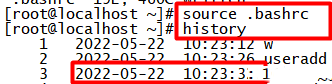 Linux在history命令上显示日期时间-279