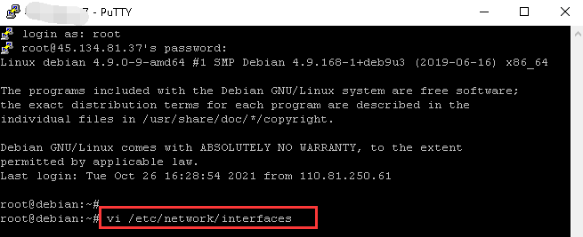 Debian系统网卡配置多ip-478
