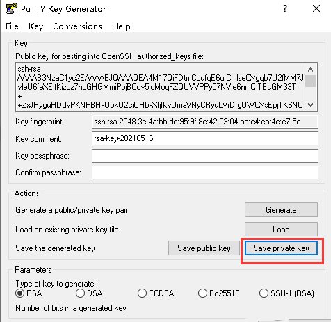 Centos7.6如何使用putty进行密钥登录-653