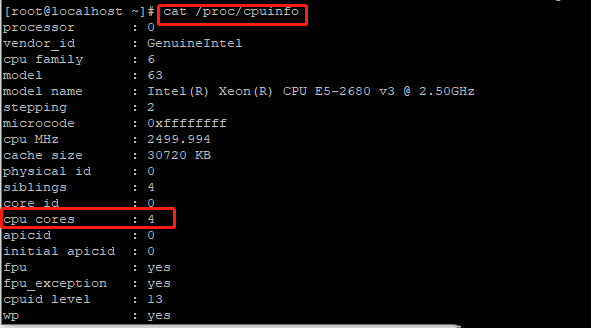 Centos7.6如何查看CPU数和内存数-691