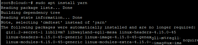 Ubuntu18.04ϵͳΰװyarn-852