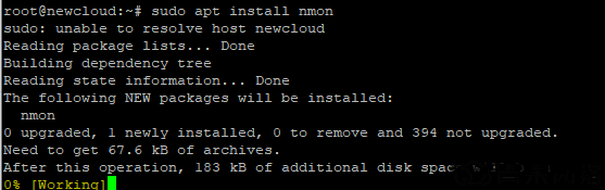 Ubuntu18.04系统中如何安装nmon-868