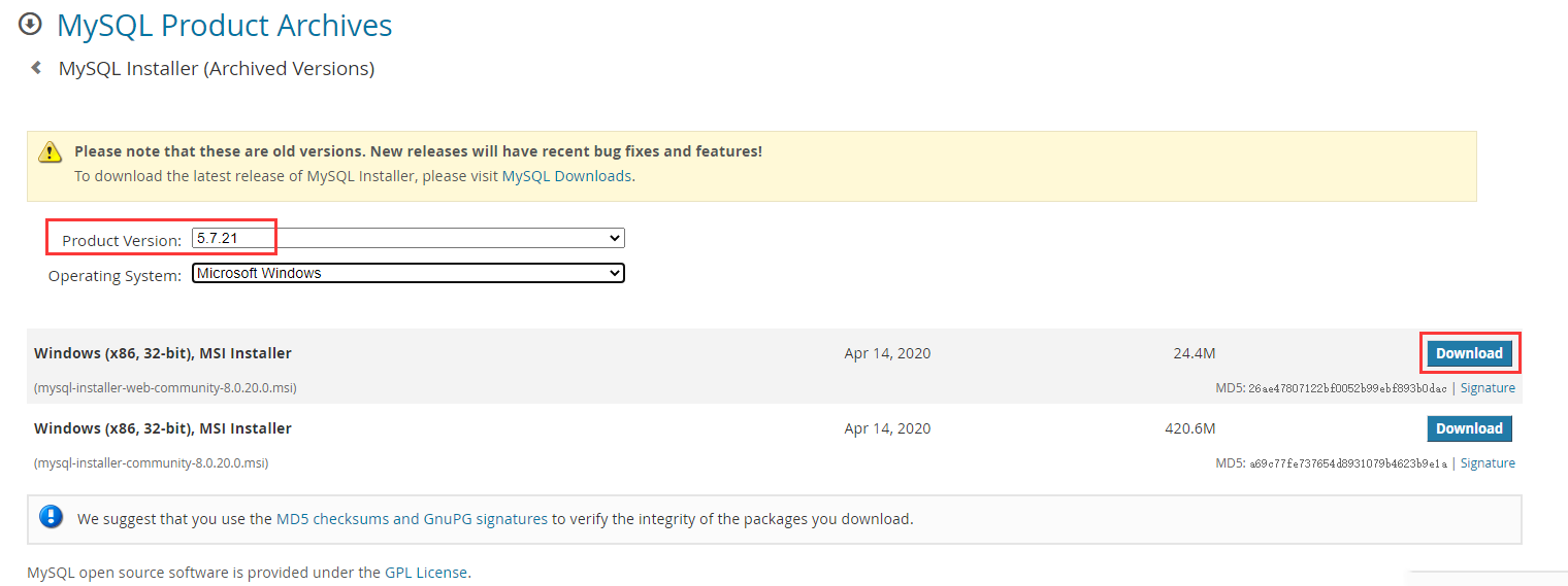 Windows7如何安装MySQL-1024