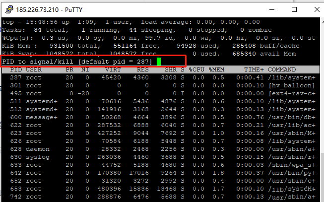 Ubuntu18如何使用top详解-1106