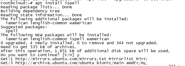 Ubuntu18.04系统如何用ispell检查文件中出现的拼写错误-1187
