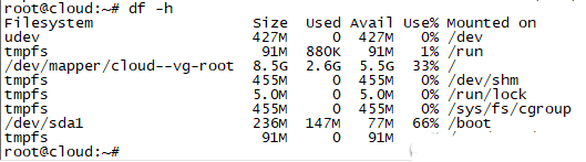 Ubuntu18.04系统如何用df命令显示磁盘分区上的可使用的磁盘空间-1209