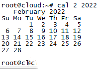 Ubuntu18.04系统如何用cal命令显示日历-1252