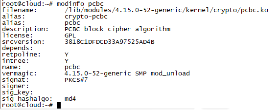 Ubuntu18.04系统如何用bmodinfo命令显示给定模块的详细信息-1253