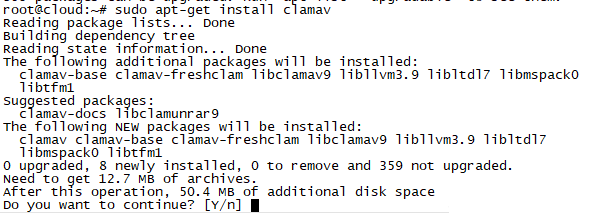 Ubuntu18.04系统如何安装ClamAV-1412