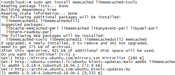 Ubuntu18.04ϵͳװmemcached-1456