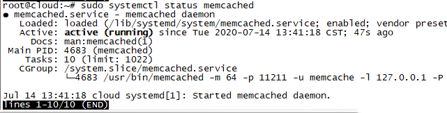 Ubuntu18.04ϵͳװmemcached-1457