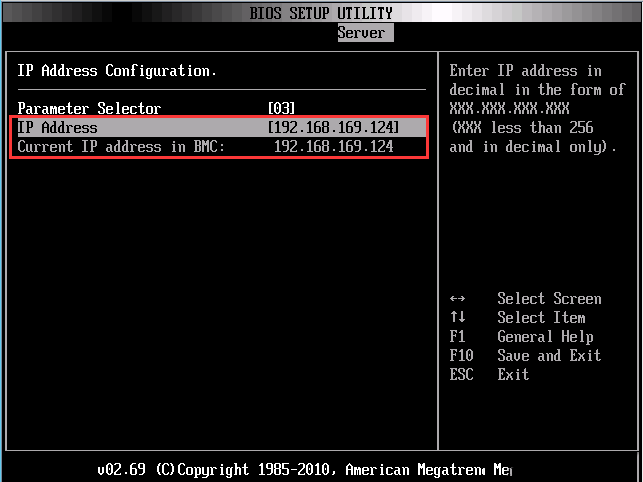DELL C6100节点带外管理地址(IPMI)配置方法-1530