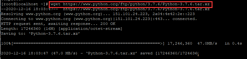 Centos7.6如何升级python版本-2120