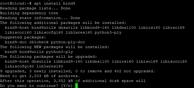 Ubuntu18.04系统中如何安装bind9-2163