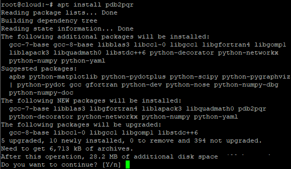Ubuntu18.04系统如何安装pdb2pqr-2169