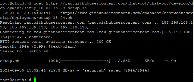 Ubuntu18.04系统如何安装Chatwoot-2560