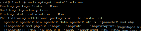 Ubuntu18.04系统如何安装Adminer-2584