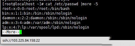 Centos7ϵͳʹmoreҳ鿴ļ-2614
