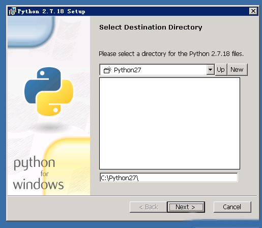 Windows2003系统如何安装python2.7-2806