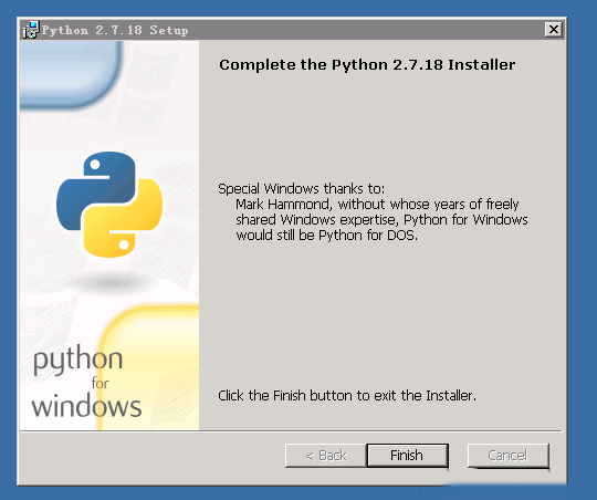 Windows2003系统如何安装python2.7-2809