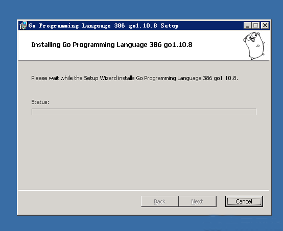 Windows2003系统如何安装golang1.10-2849