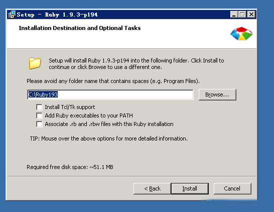 Windows2003系统如何安装ruby1.9-2872