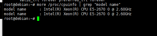 Debian8系统如何查看CPU、内存、版本等系统信息-3170