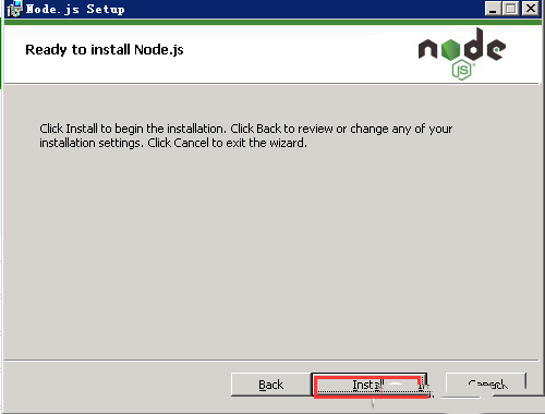 Windows 2008 R2 如何安装node.js-3212