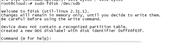 如何在Ubuntu18.04系统挂载磁盘-3652