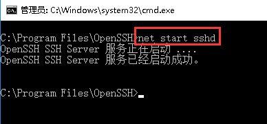 Windows server 2016如何安装OpenSSH-4298