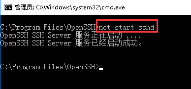 Windows server 2016ΰװOpenSSH-4298