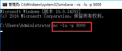 Windows server 2016ΰװʹnetcat-4324
