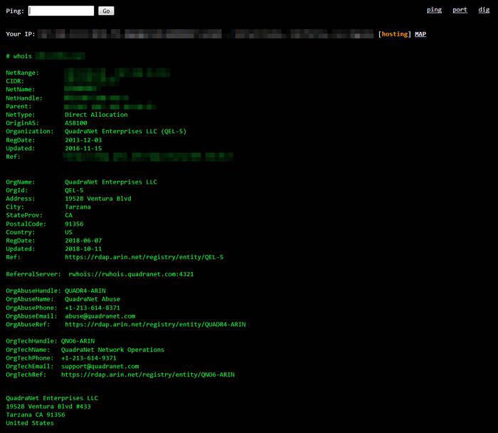 如何使用ping.pe网站检测VPS的IP状态-4445