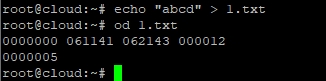 Ubuntu18.04系统中如何用od命令输出文件内容的八进制等格式的编码4545