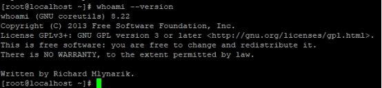 Centos7.6如何用whoami命令显示当前用户名称4589