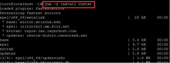 Centos7.6ʹvnstat4664