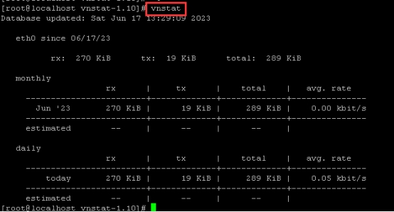 Centos7.6ʹvnstat4666