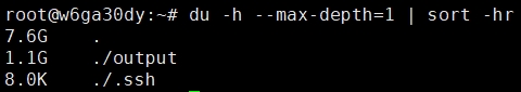 Debian使用du命令进行文件目录大小排序4808