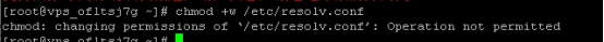 Centos7.6ν޸DNSļresolv.confȨ޳Operation not permitted-4812